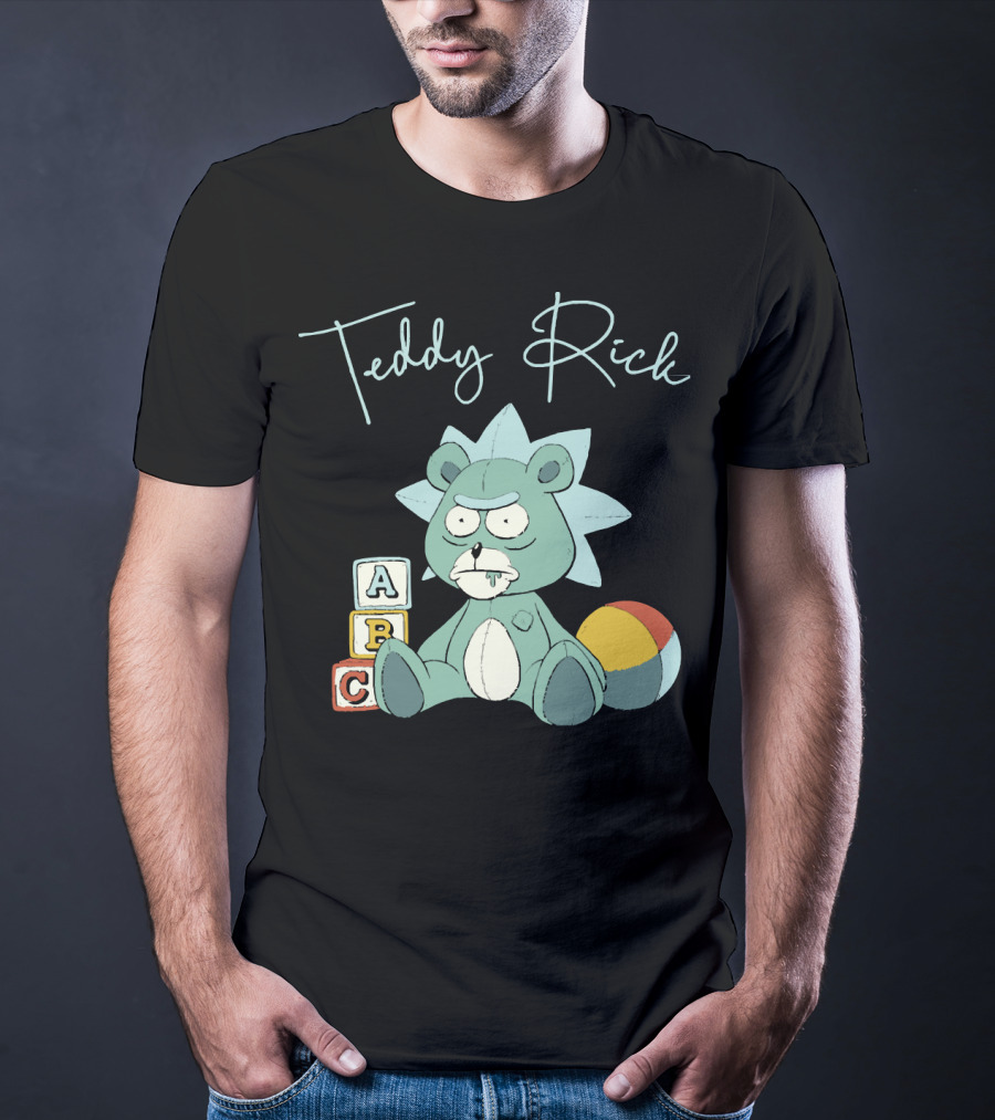 Teddy Rick ABC Blocks And Multicolor Ball T-Shirt