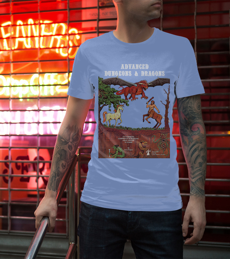 Advanced Dungeons And Dragons An Illustrated Compendium Of Monsters T-Shirt