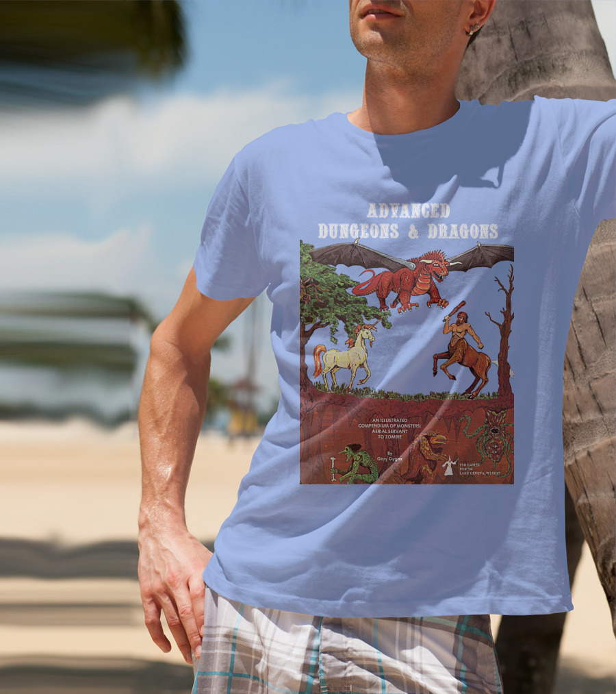Advanced Dungeons And Dragons An Illustrated Compendium Of Monsters T-Shirt