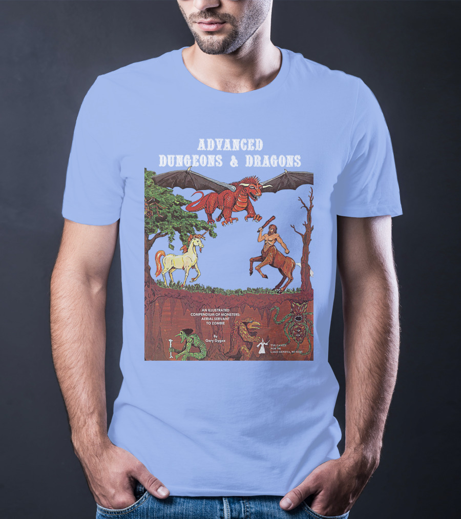 Advanced Dungeons And Dragons An Illustrated Compendium Of Monsters T-Shirt