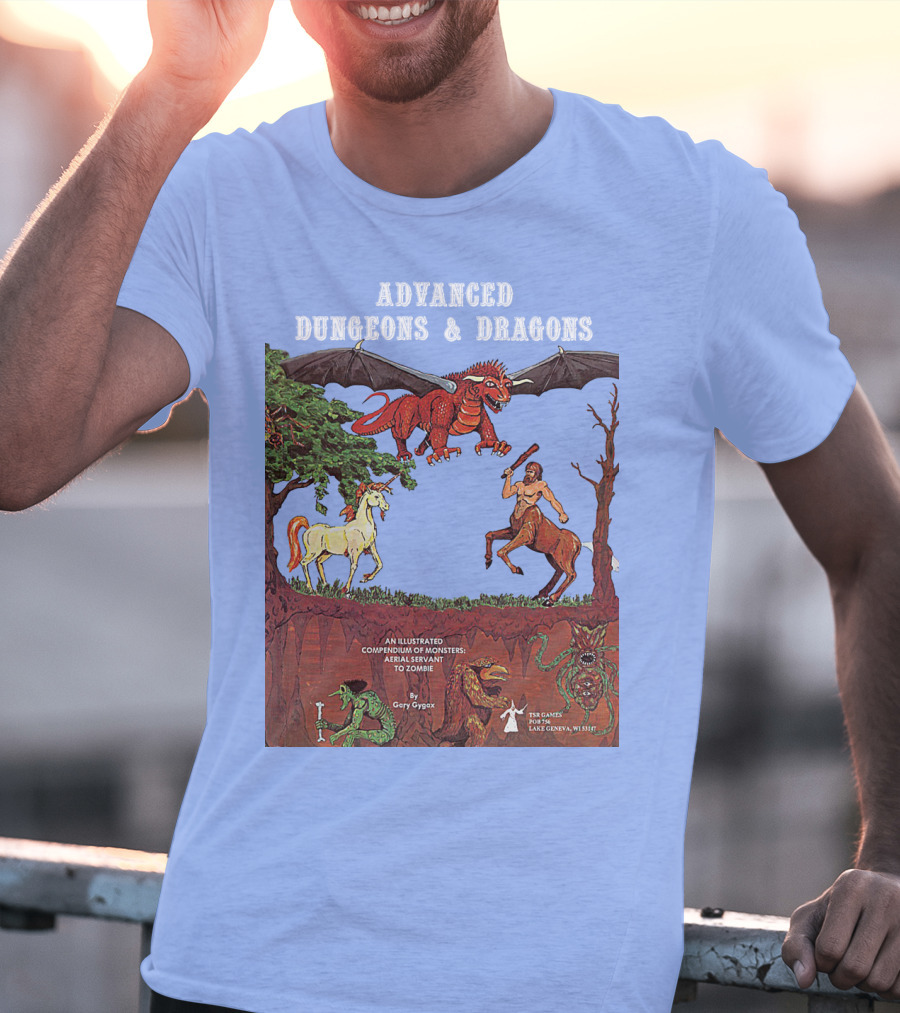 Advanced Dungeons And Dragons An Illustrated Compendium Of Monsters T-Shirt