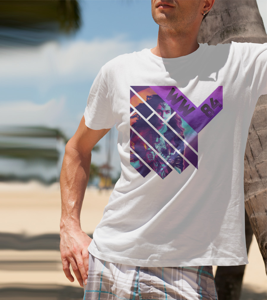 WW 1984 Woman Wonder 84 Comic Con T-Shirt