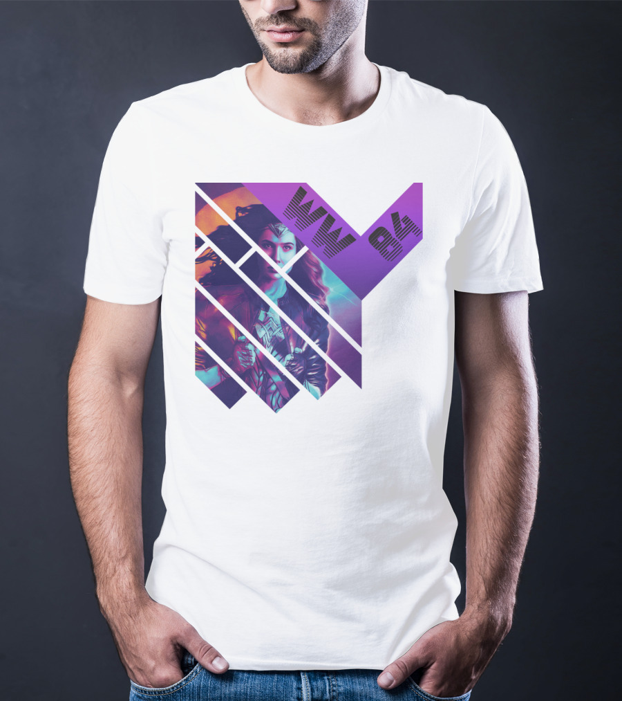 WW 1984 Woman Wonder 84 Comic Con T-Shirt