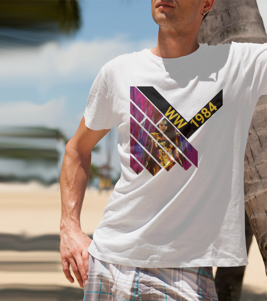 WW 1984 Wonder Woman Comic-Con 84 Comic T-Shirt