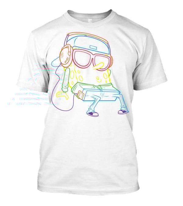 SpongeBob SquarePants Hip Hop Neon T-Shirt