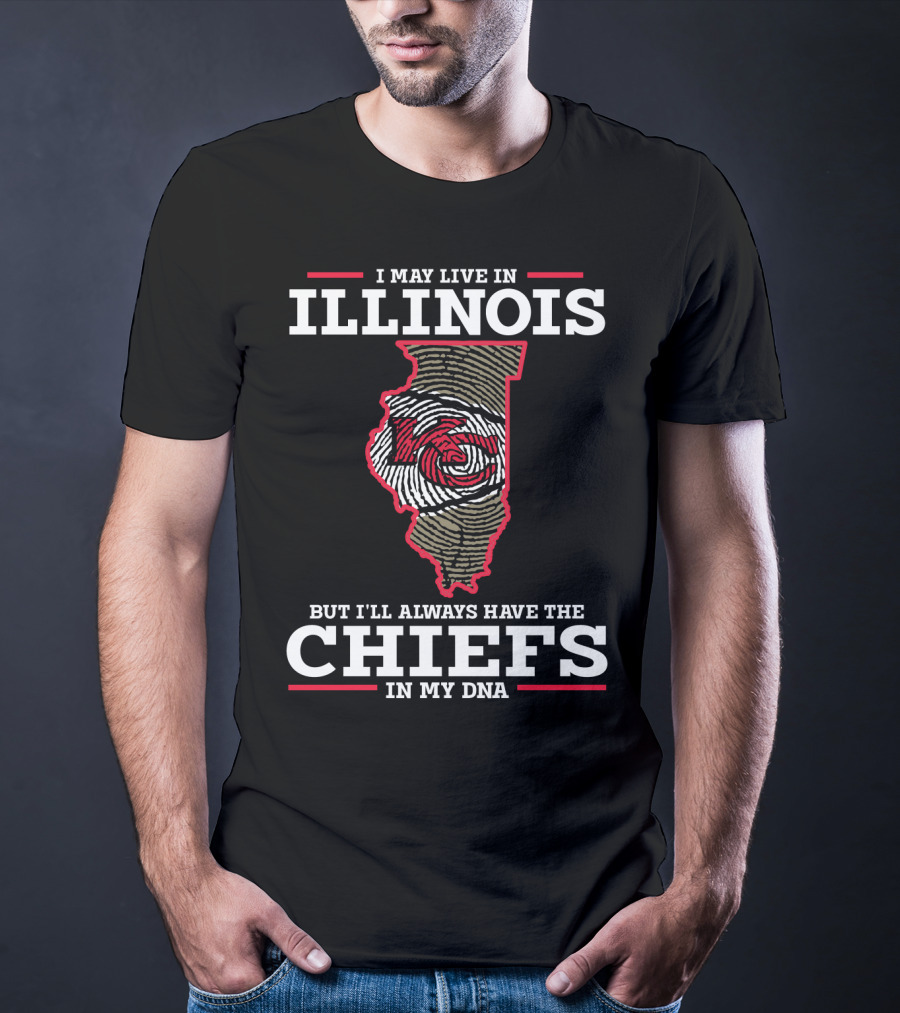 Illinois Chiefs IN My Dna T-Shirt