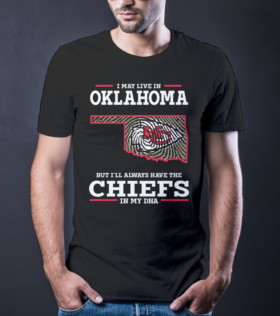 Oklahoma Roots Chiefs Pride Forever In My Dna T-Shirt
