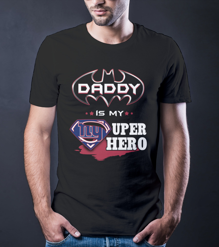 Bat-Style Daddy Is My NY Super Hero T-Shirt
