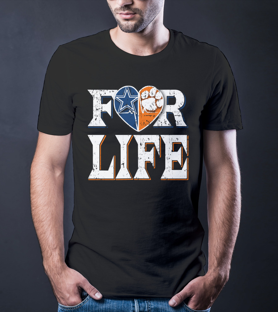 For Life Cowboys Clemson T-Shirt