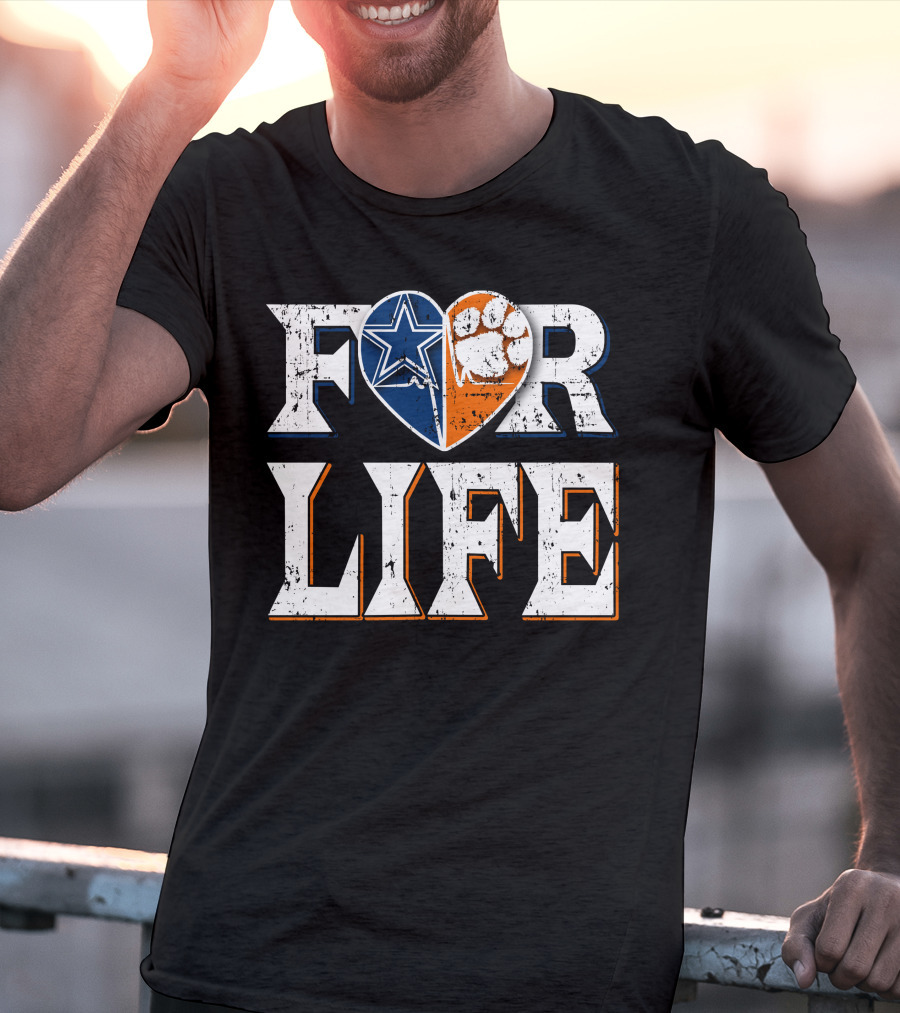For Life Cowboys Clemson T-Shirt