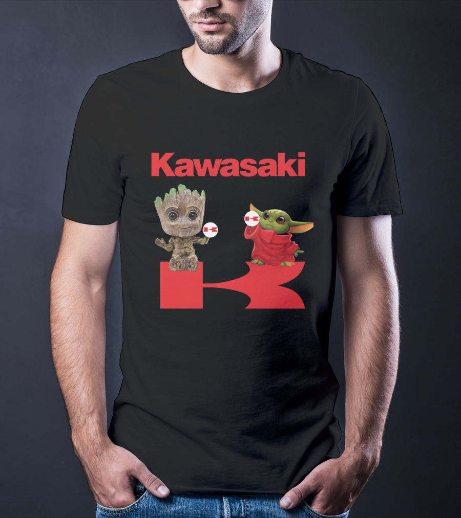 Kawasaki Groot Yoda Dh T-Shirt