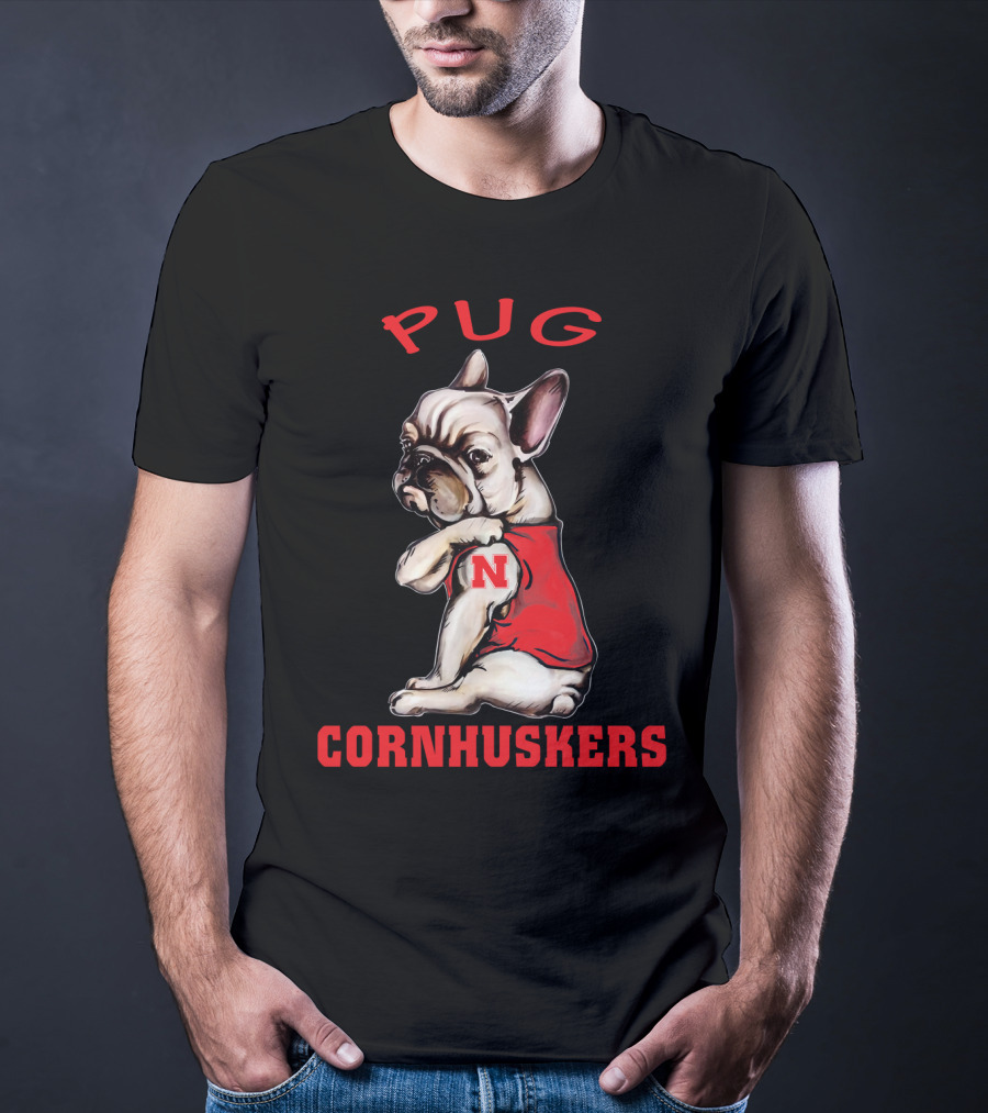 Pug Cornhuskers N T-Shirt
