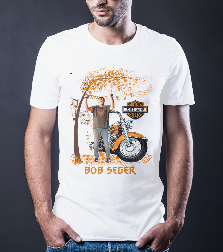 Bob Seger Harley Davidson Motorcycles Music Celebration T-Shirt