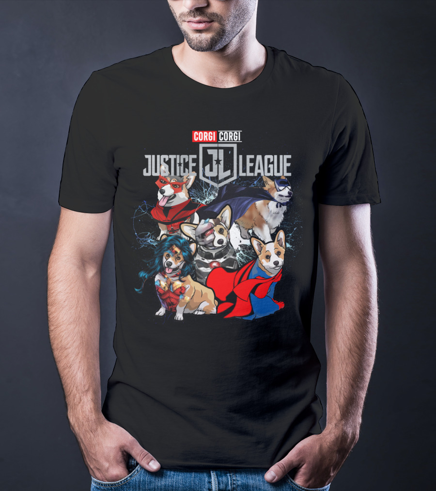 Corgi Justice League Superhero Dh 55 Jl T-Shirt