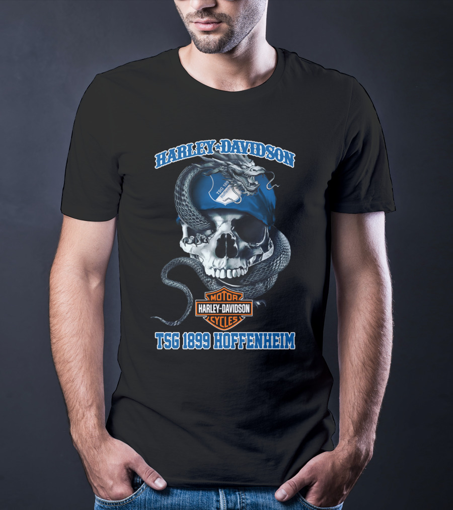 Harley Davidson Tsg 1899 Hoffenheim Motor Cycles T-Shirt