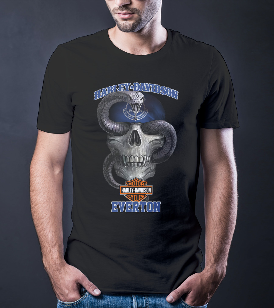 Harley Davidson Motor Cycles Everton T-Shirt