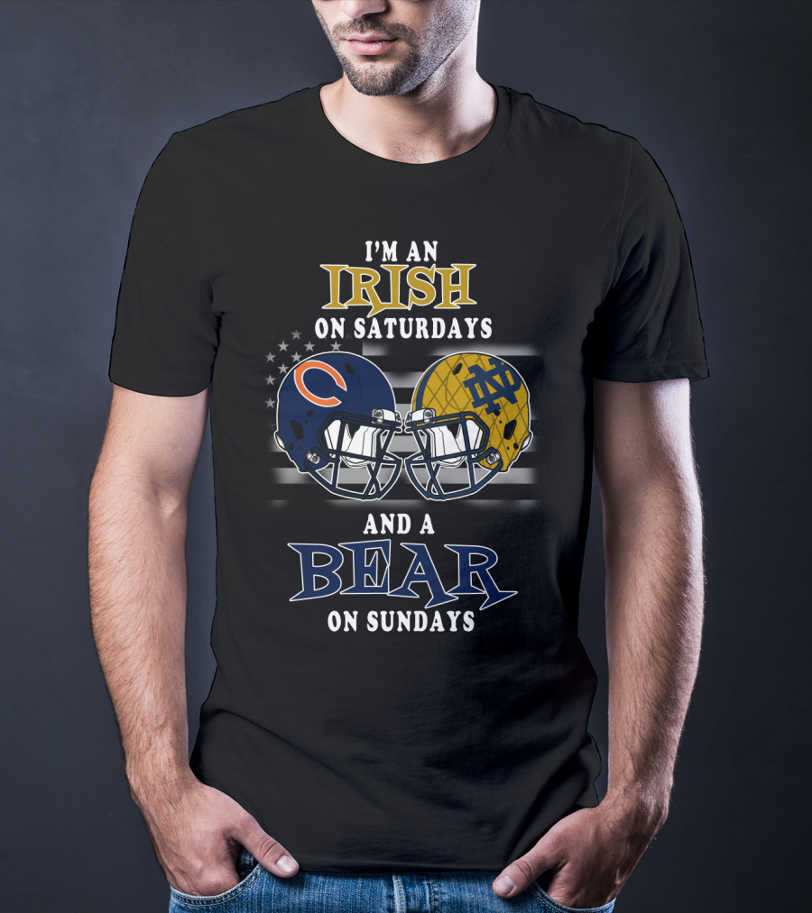 I'm An Irish On Saturdays And A Bear On Sundays T-Shirt