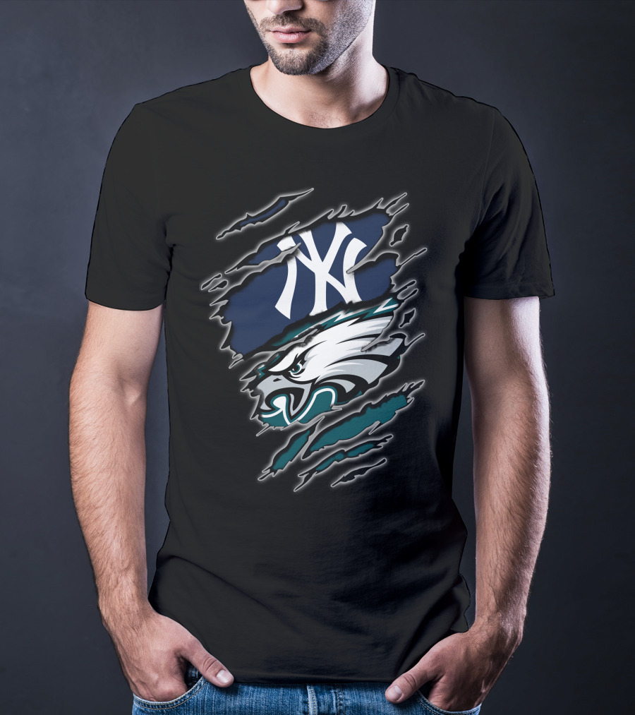 Yankees Eagles Fusion Fan Gear T-Shirt