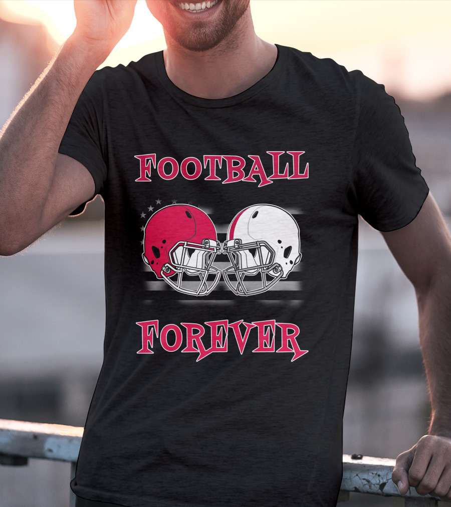 Football Forever Helmet Rivalry T-Shirt