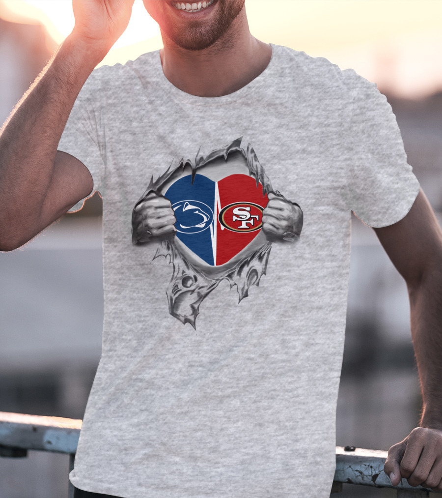 Penn State 49ers Heart T-Shirt