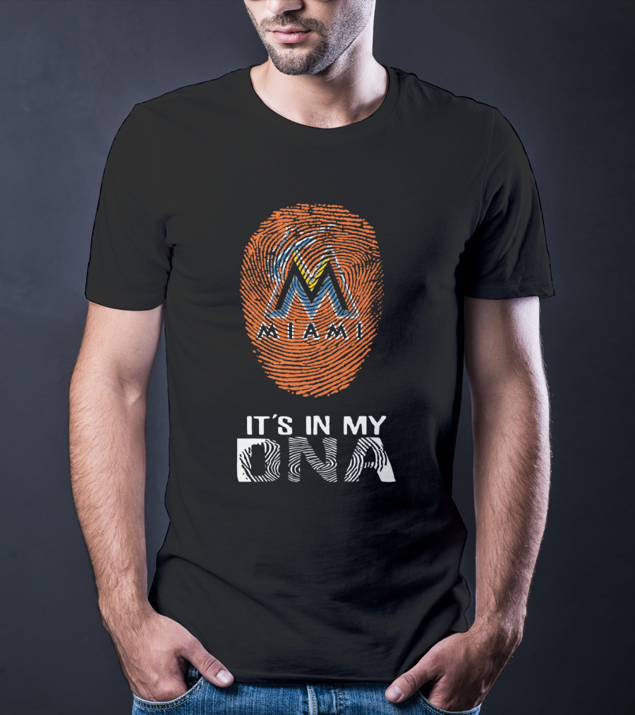 Miami Marlins It's In My DNA T-Shirt