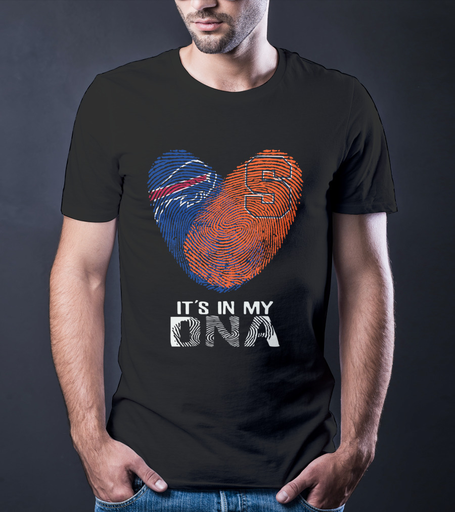 Buffalo Bills Syracuse DNA Fingerprint T-Shirt