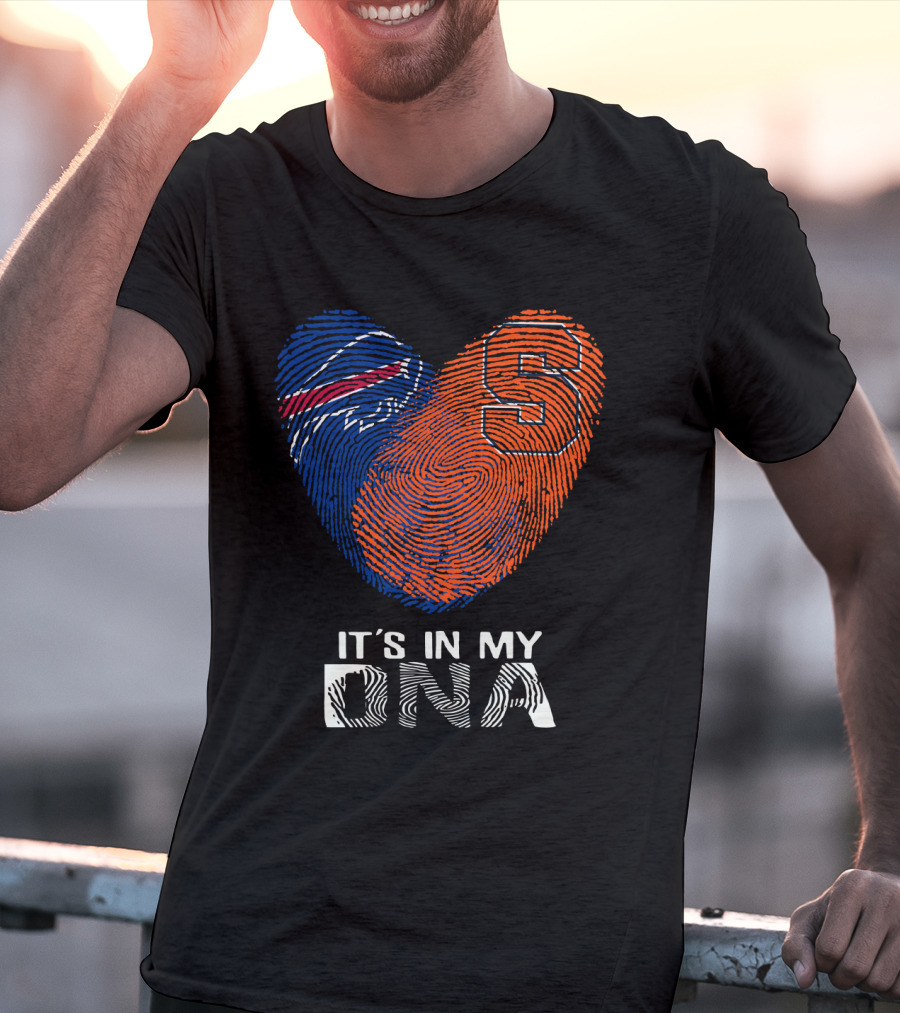 Buffalo Bills Syracuse DNA Fingerprint T-Shirt