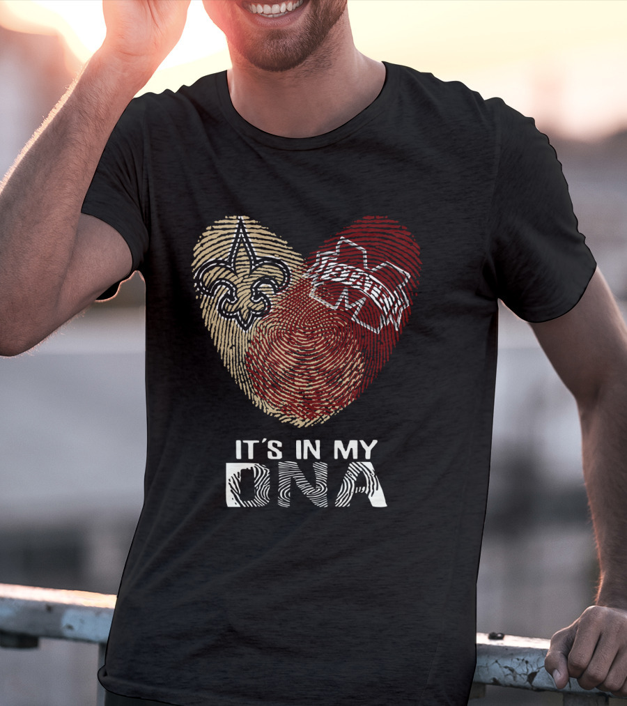 Saints Mississippi State It's In My DNA T-Shirt