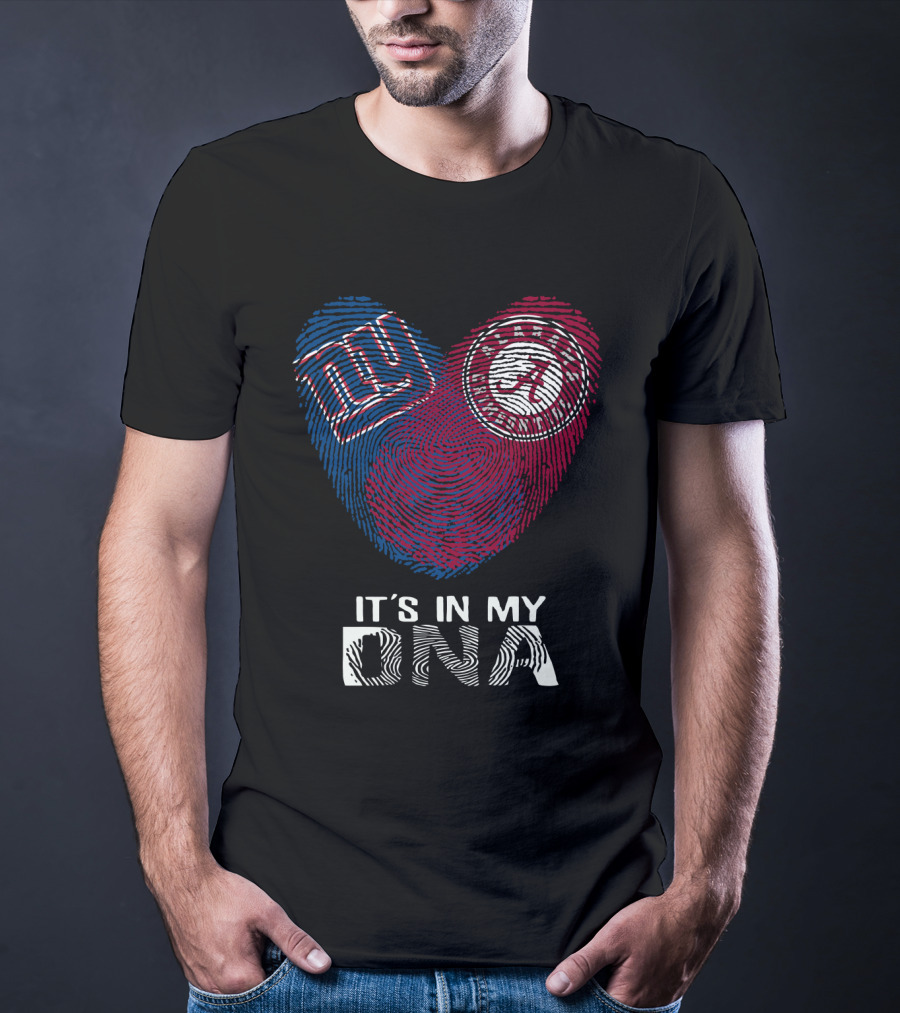 Giants Alabama Crimson Tide It's In My DNA T-Shirt