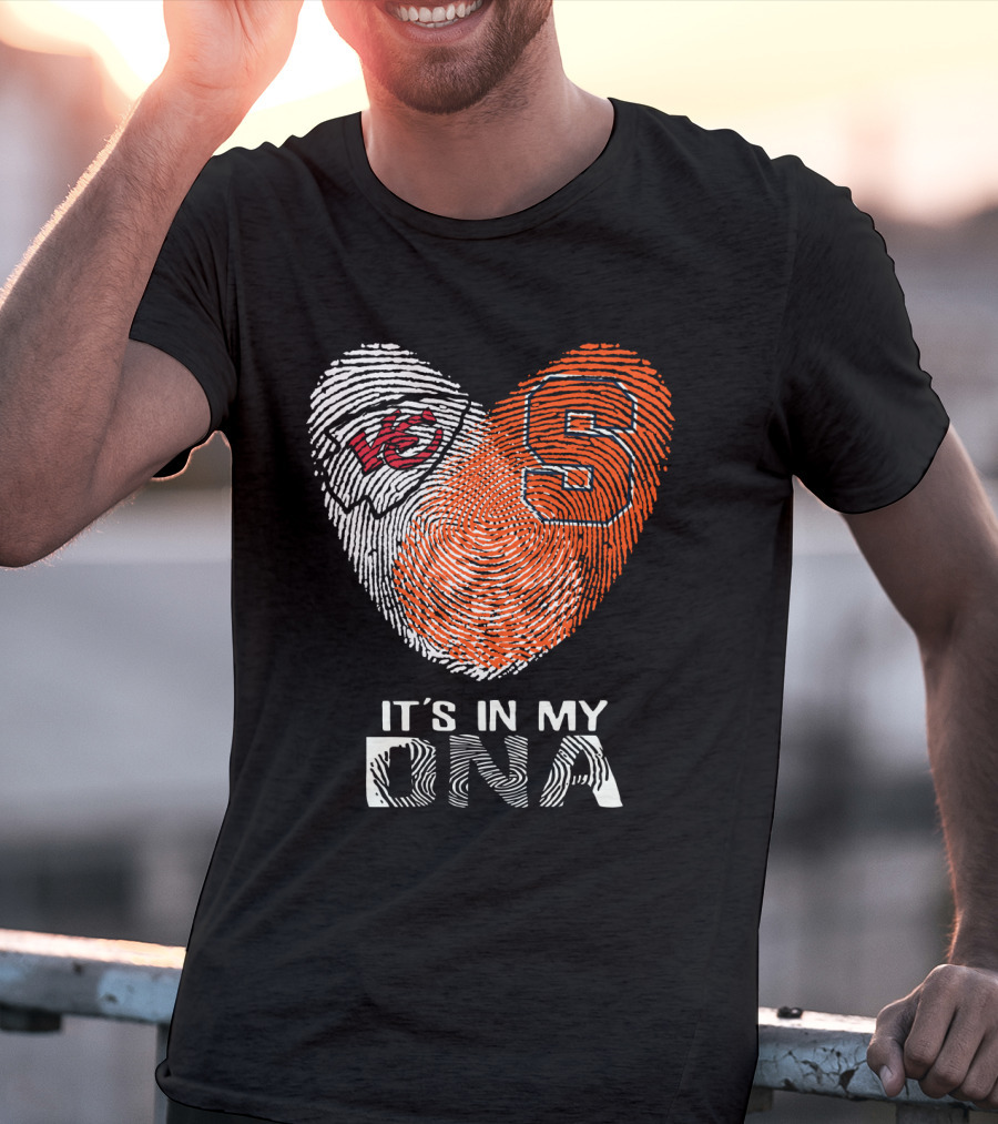Chiefs Syracuse Heart It's In My DNA T-Shirt
