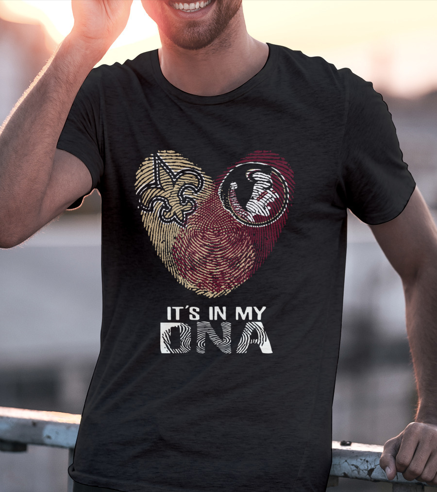 New Orleans Saints Seminoles It's In My DNA T-Shirt
