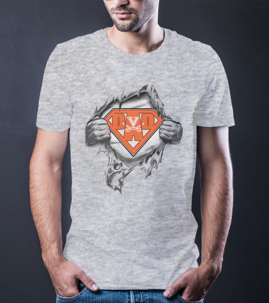 Cavalier Superhero Emblem With Crossed Swords And Bold Letters T-Shirt