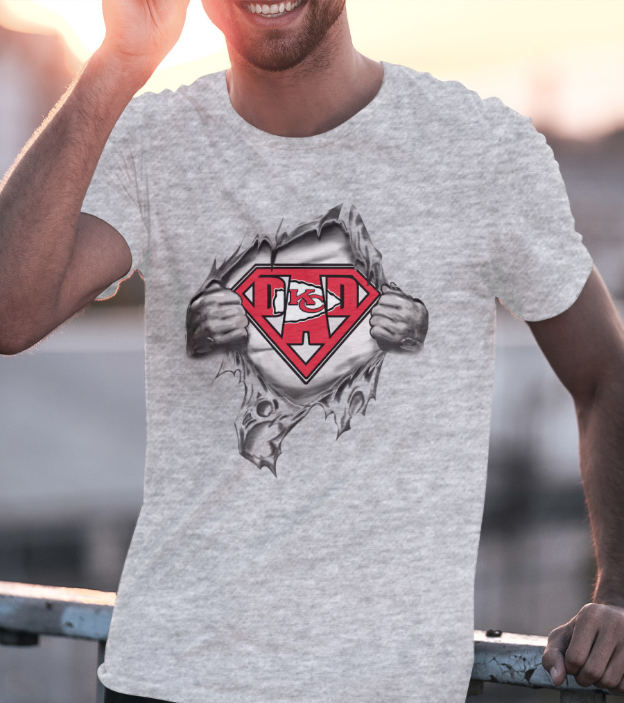 Superhero Kansas City Chiefs T-Shirt