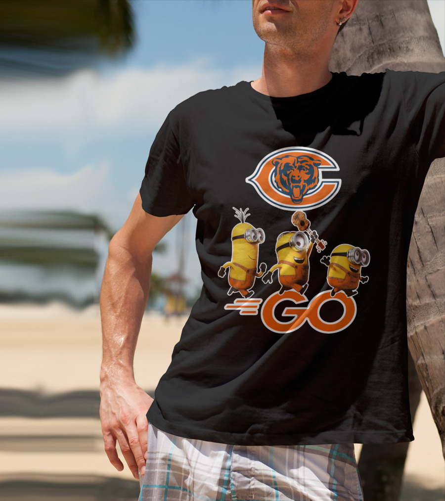Chicago Bears Minions Go T-Shirt
