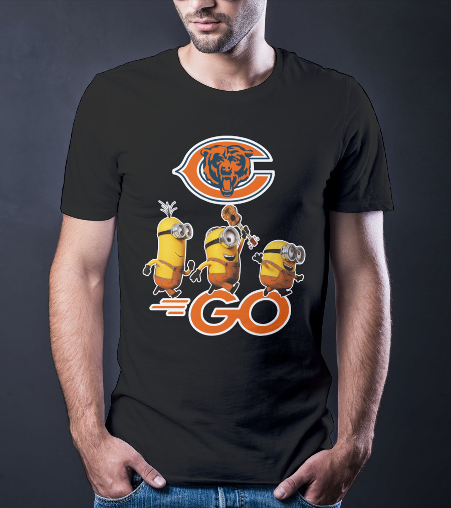 Chicago Bears Minions Go T-Shirt
