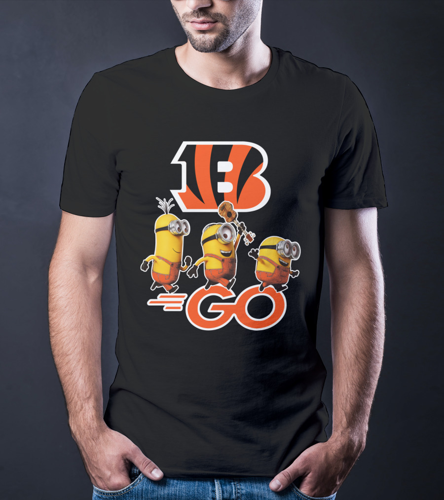 Bengals Minions Go T-Shirt