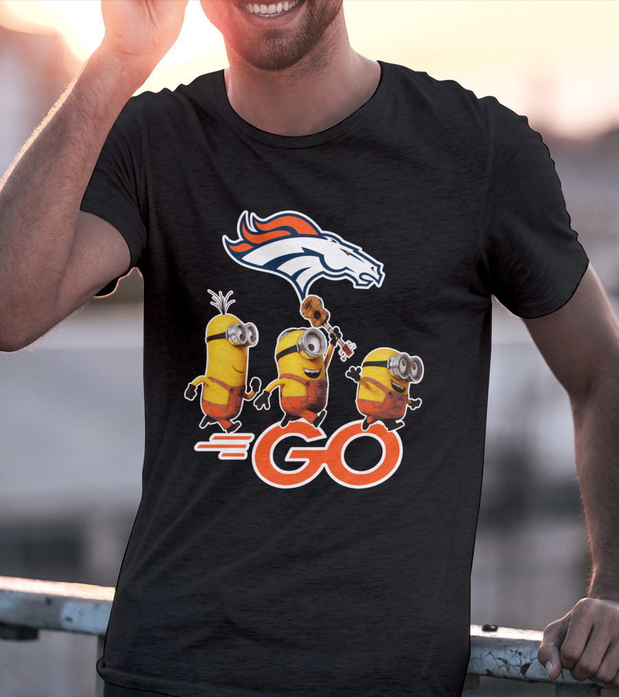 Broncos Minions Go T-Shirt