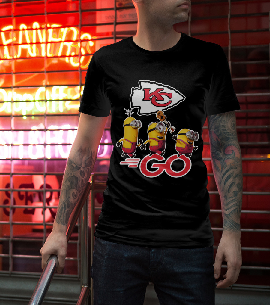 Kansas City Chiefs Minions Go T-Shirt
