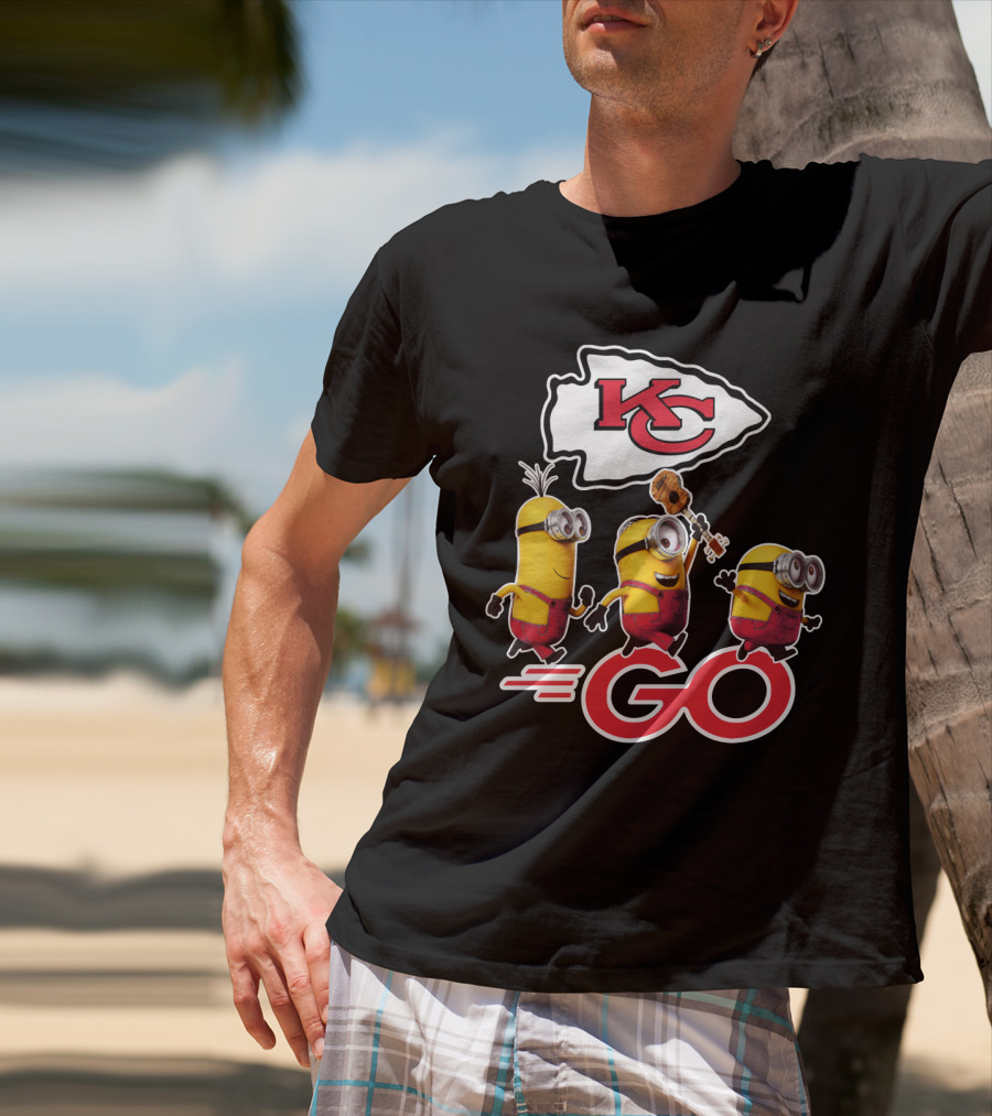 Kansas City Chiefs Minions Go T-Shirt