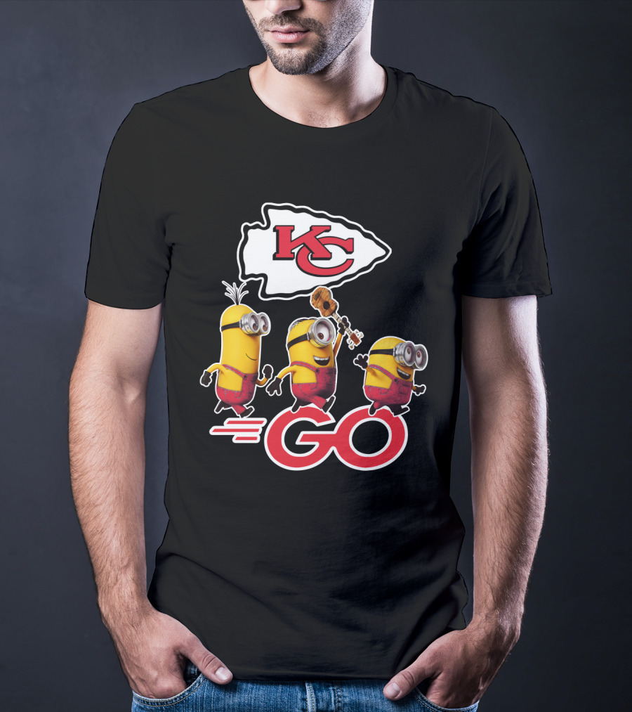 Kansas City Chiefs Minions Go T-Shirt