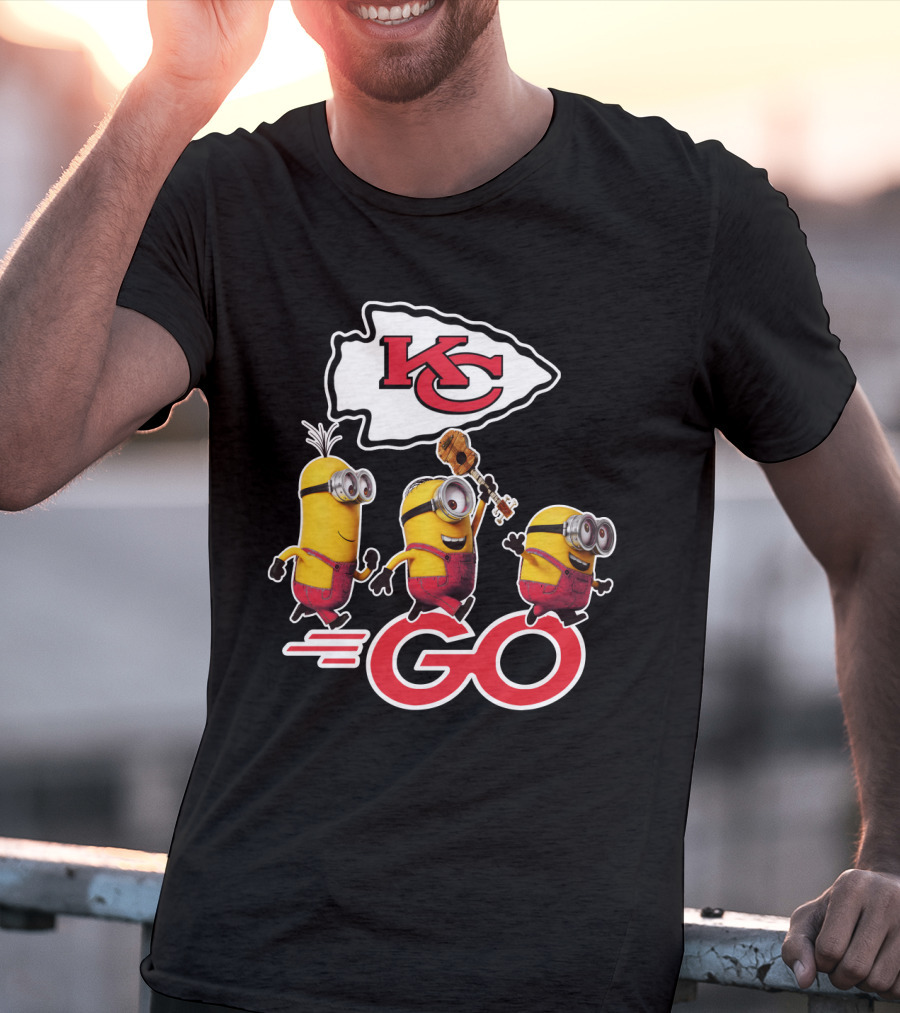 Kansas City Chiefs Minions Go T-Shirt