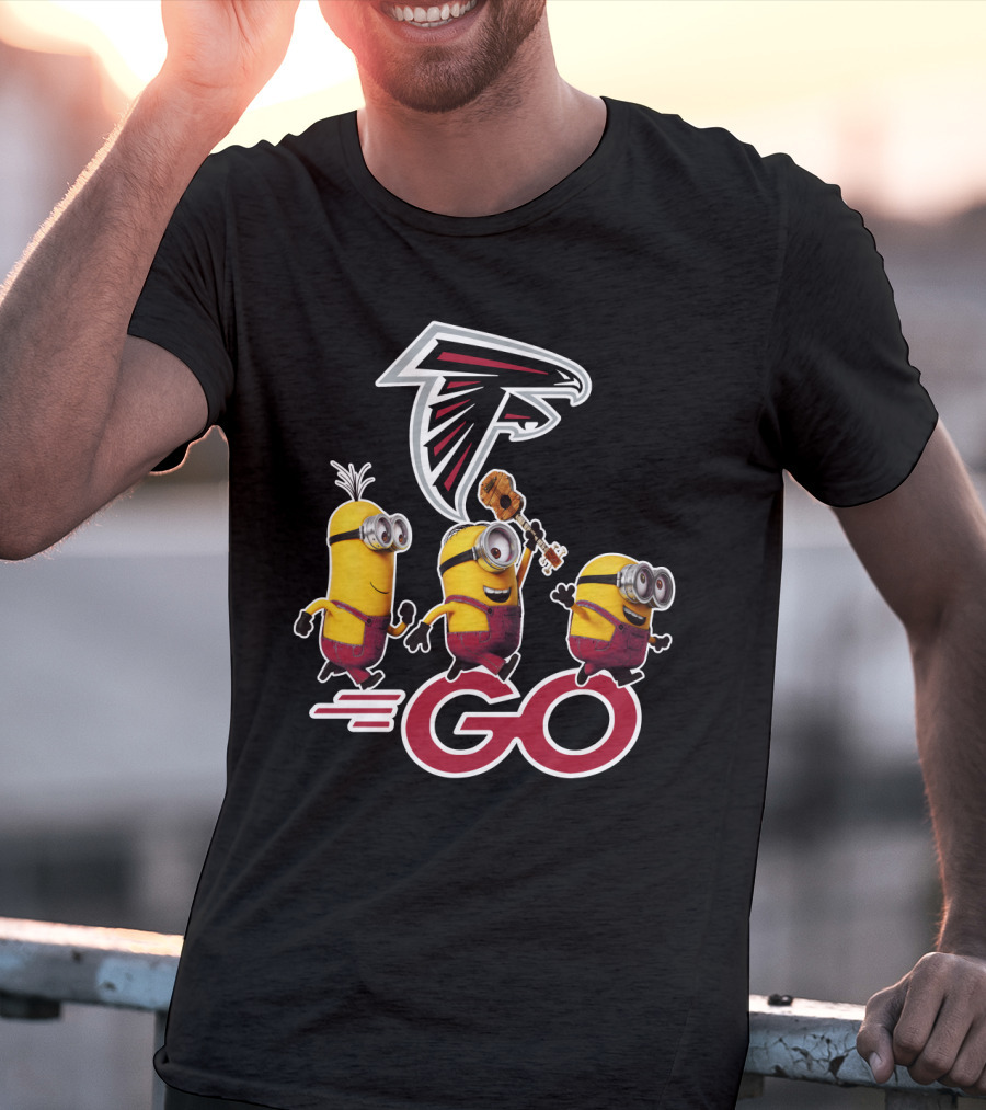 Falcons Logo Minions Go T-Shirt