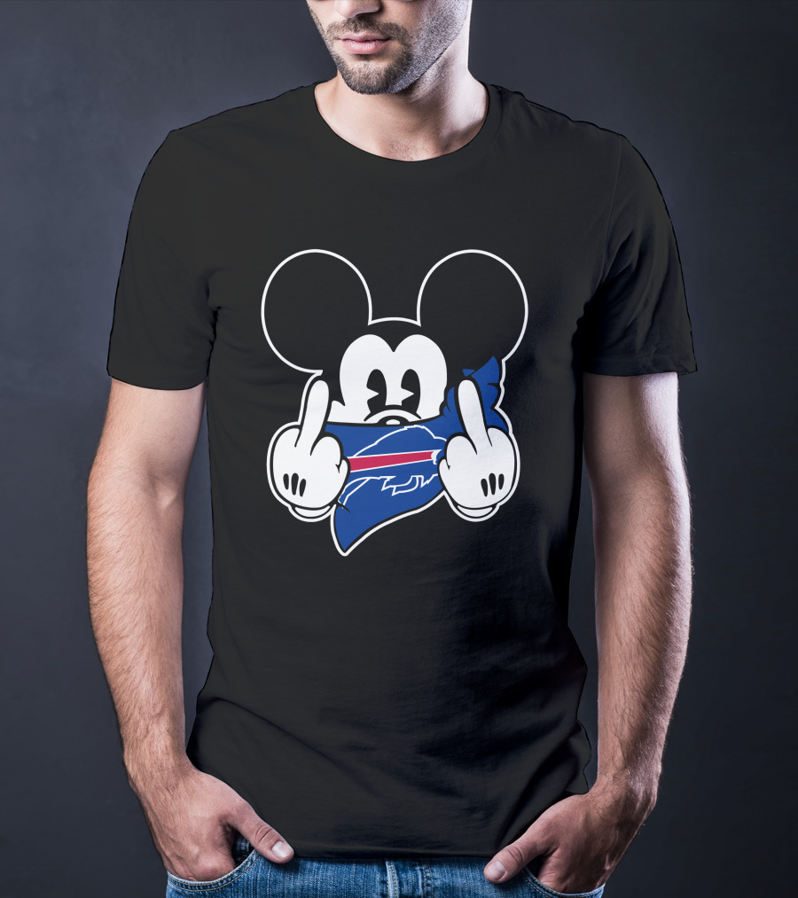 Bills Mickey Mouse Buffalo Sports Fandom T-Shirt