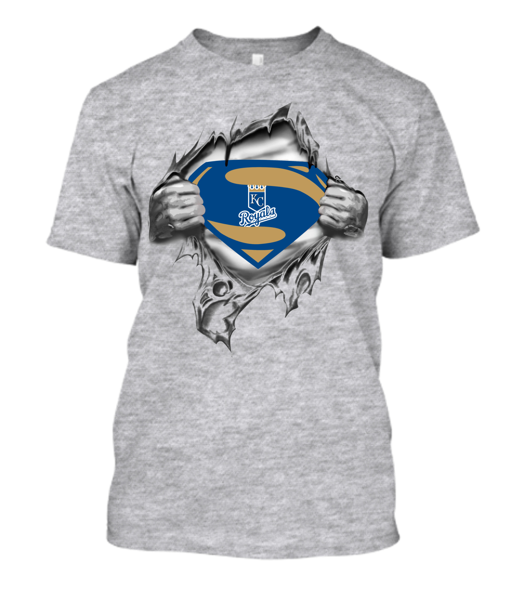 Kansas City Royals Kc Superman T-Shirt