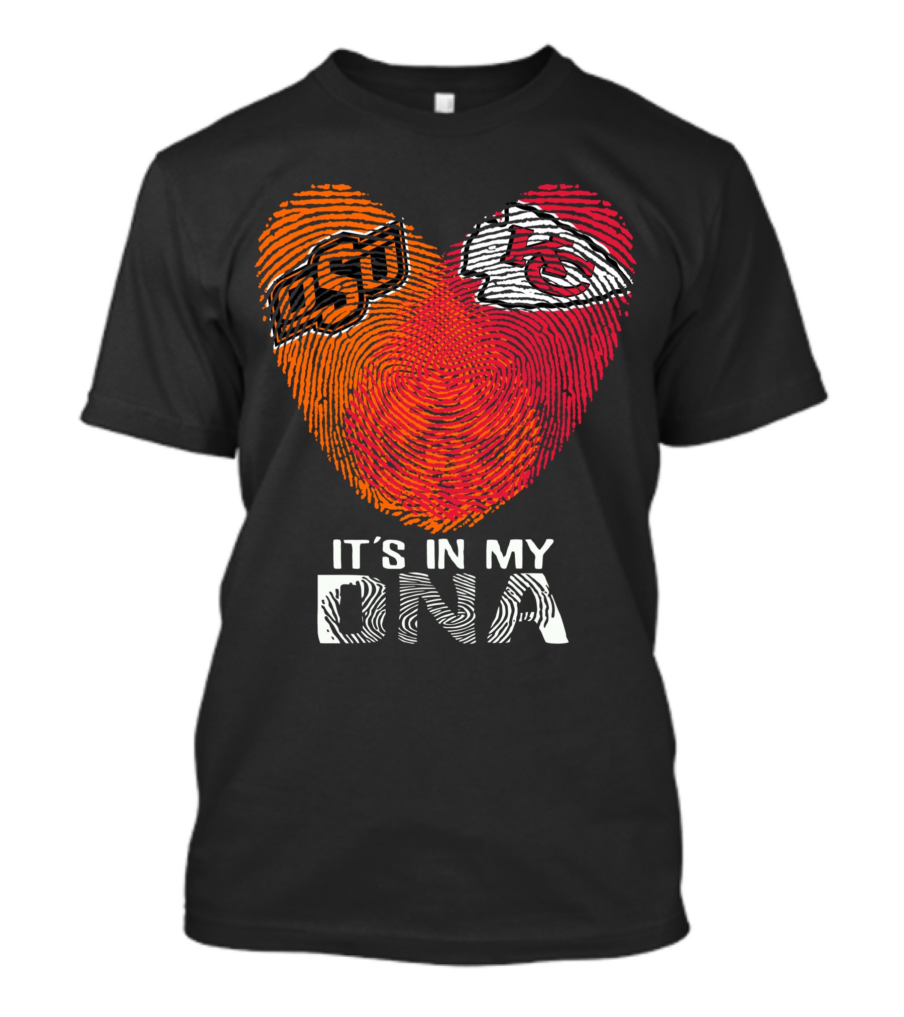 Oklahoma State OSU And Chiefs KC It's In My DNA T-Shirt