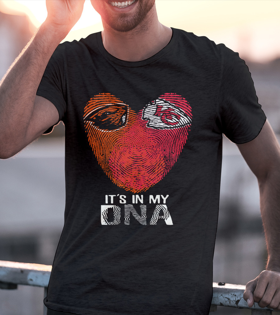 Oregon State Beavers And Kansas City Chiefs It's In My DNA T-Shirt