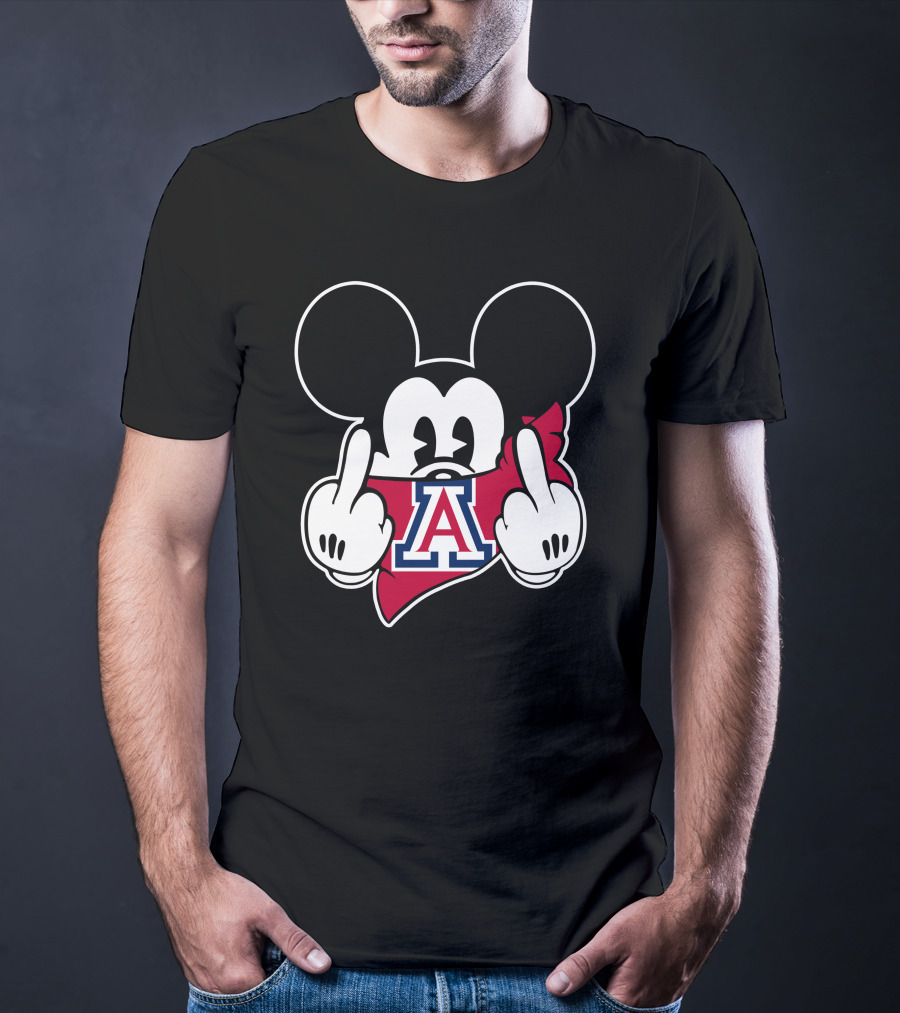 Arizona Wildcats Mickey Bandana T-Shirt