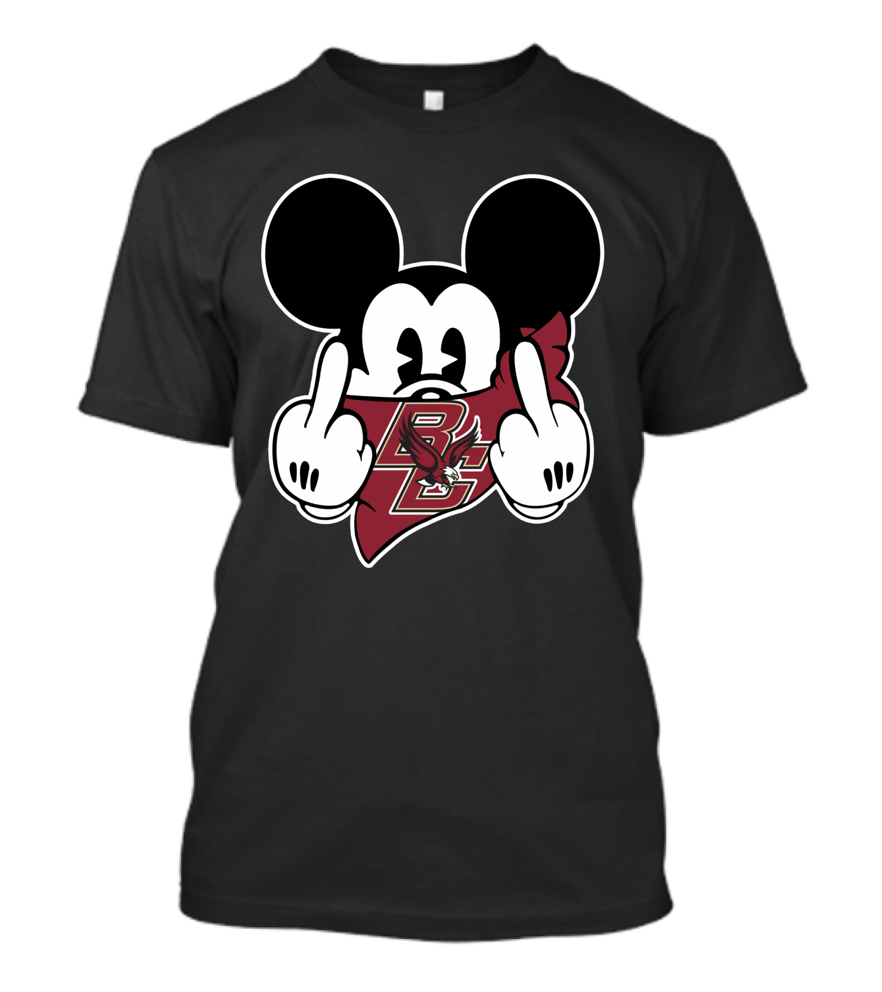 Boston College Eagles BC Mickey Gesture T-Shirt