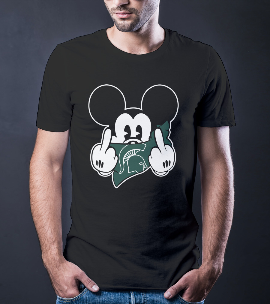 Mickey Mouse Michigan State Spartans T-Shirt