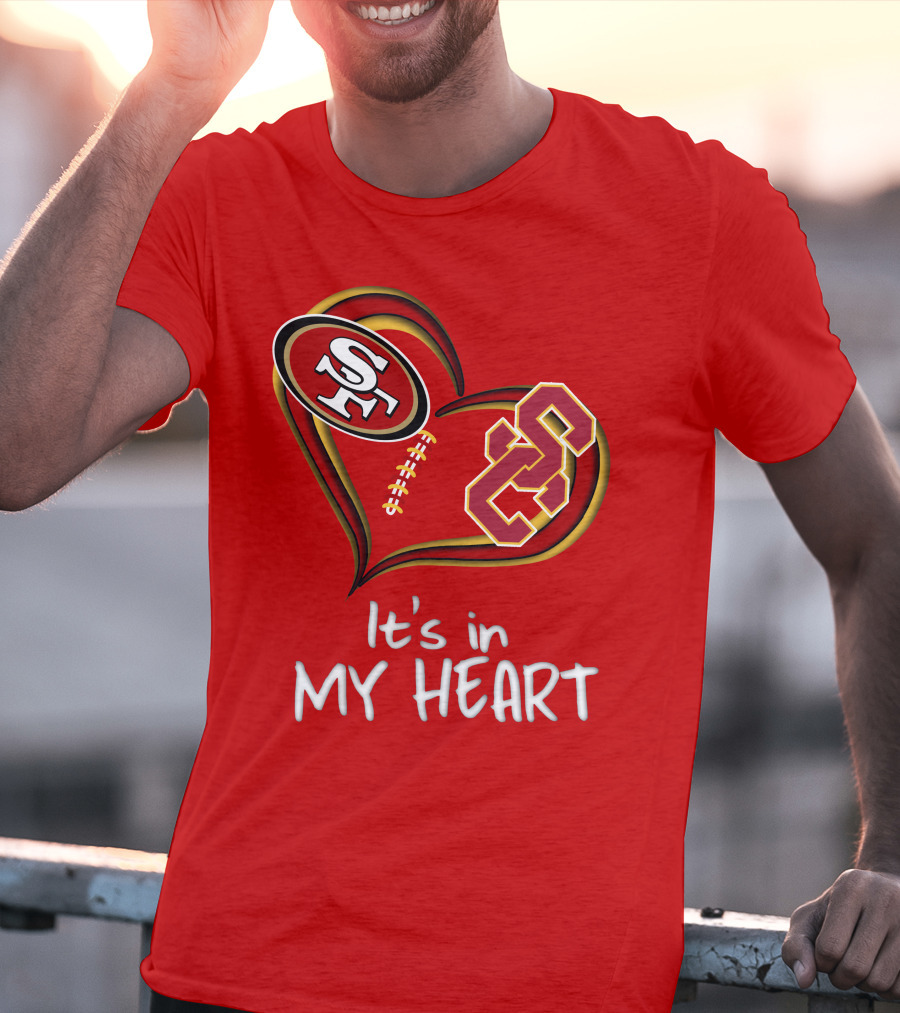 49ers Sc It's In My Heart T-Shirt